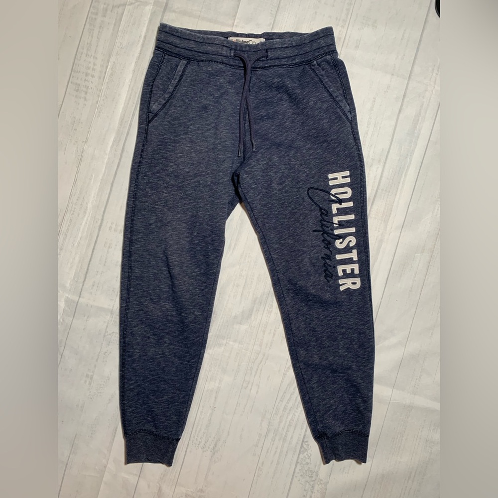 Hollister California blue heathered joggers. Size XS.